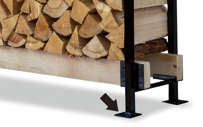 家具・インテリア 2×4 ログラックスタンダード ファイヤーサイド社製市販の木材利用で設置幅は自在・暖炉・薪ストーブ用品-